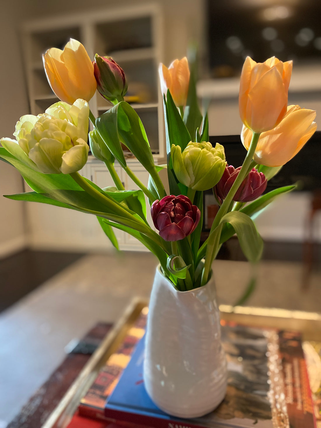 Local garden grown tulip bunches (Easter Special)