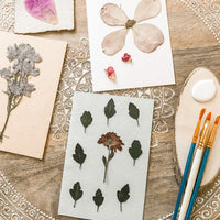 Pressed Flower Card Making Workshop (PRIVATE EVENT)