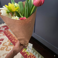 Local garden grown tulip bunches (Easter Special)