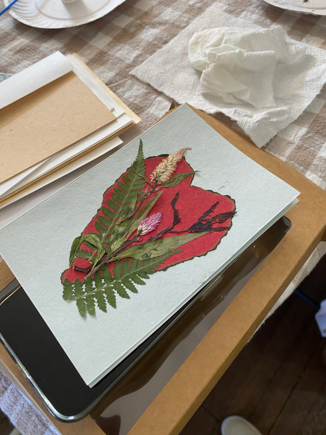 Pressed Flower Card Making Workshop