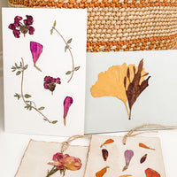 Pressed Flower Notecard Sets